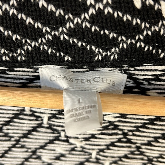 Vintage Charter Club Women’s Long Sleeve Button Up Blazer Thread Jacket‎ - Picture 3 of 6